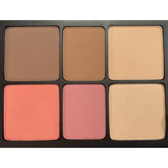 SMASHBOX Sculpting Cheek Palette + Shadow Brush + Primer NEW - Picture 3 of 6